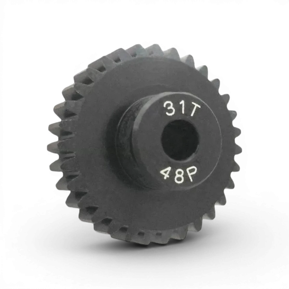 Pignon moteur en aluminium traité de 31 dents, 48dp, pour pièces détachées Integra, visible en image.