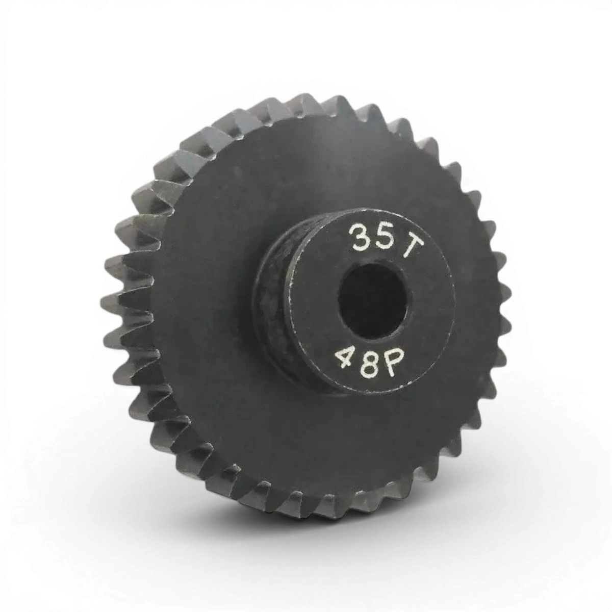 Pignon moteur en aluminium traité de 35 dents 48dp, pièce détachée pour moteurs, marque Integra.