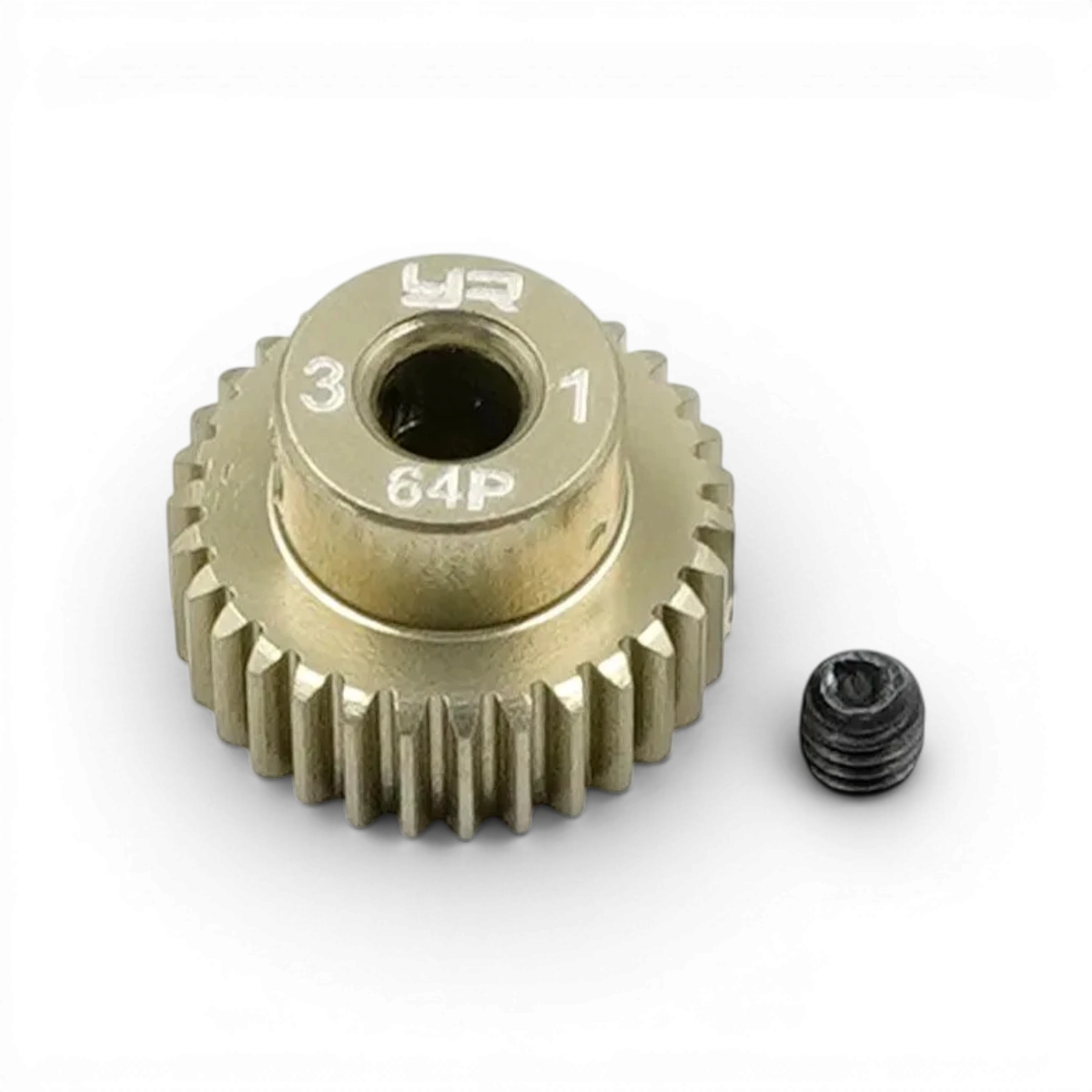 Pignon universel pour voiture RC 1/10, 64dp, 31 dents, marque Yeah Racing, pièce mécanique pour modèle réduit.