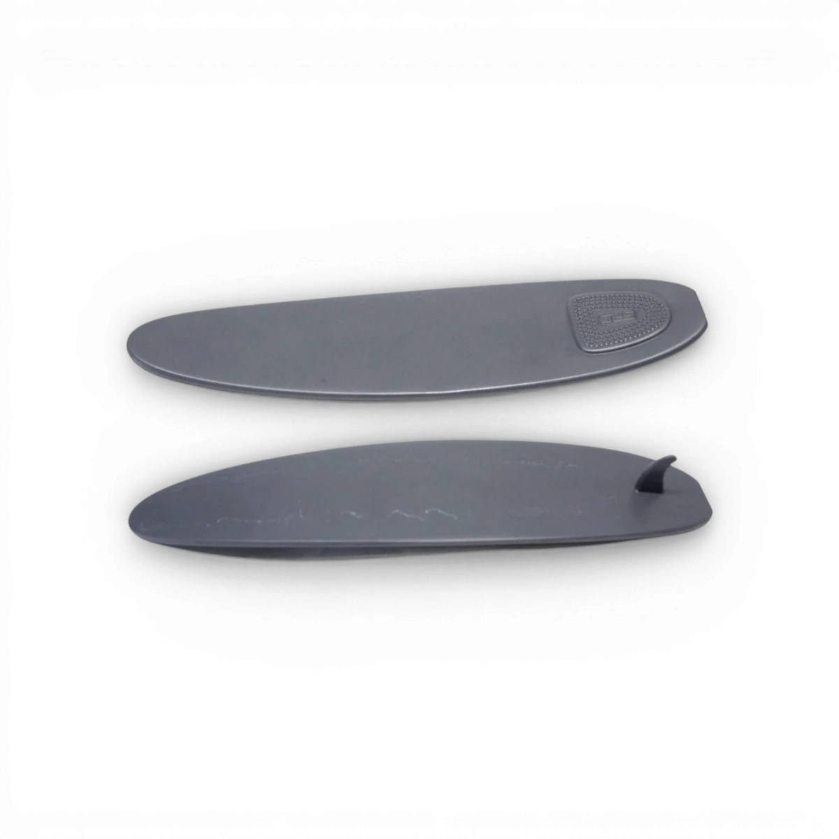 Planche de surf V2 de 1/10, modèle personnalisé de Src Sideways RC, vue latérale avec design moderne et détails visibles.