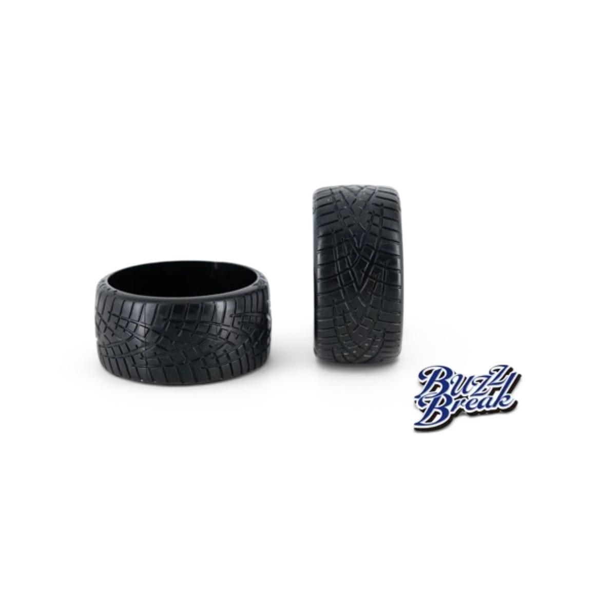 Pneus de drift Toyo Tires Proxes R1R avec bande de 30mm, montés sur roues, pour voitures de sport, marque BuzzBreak