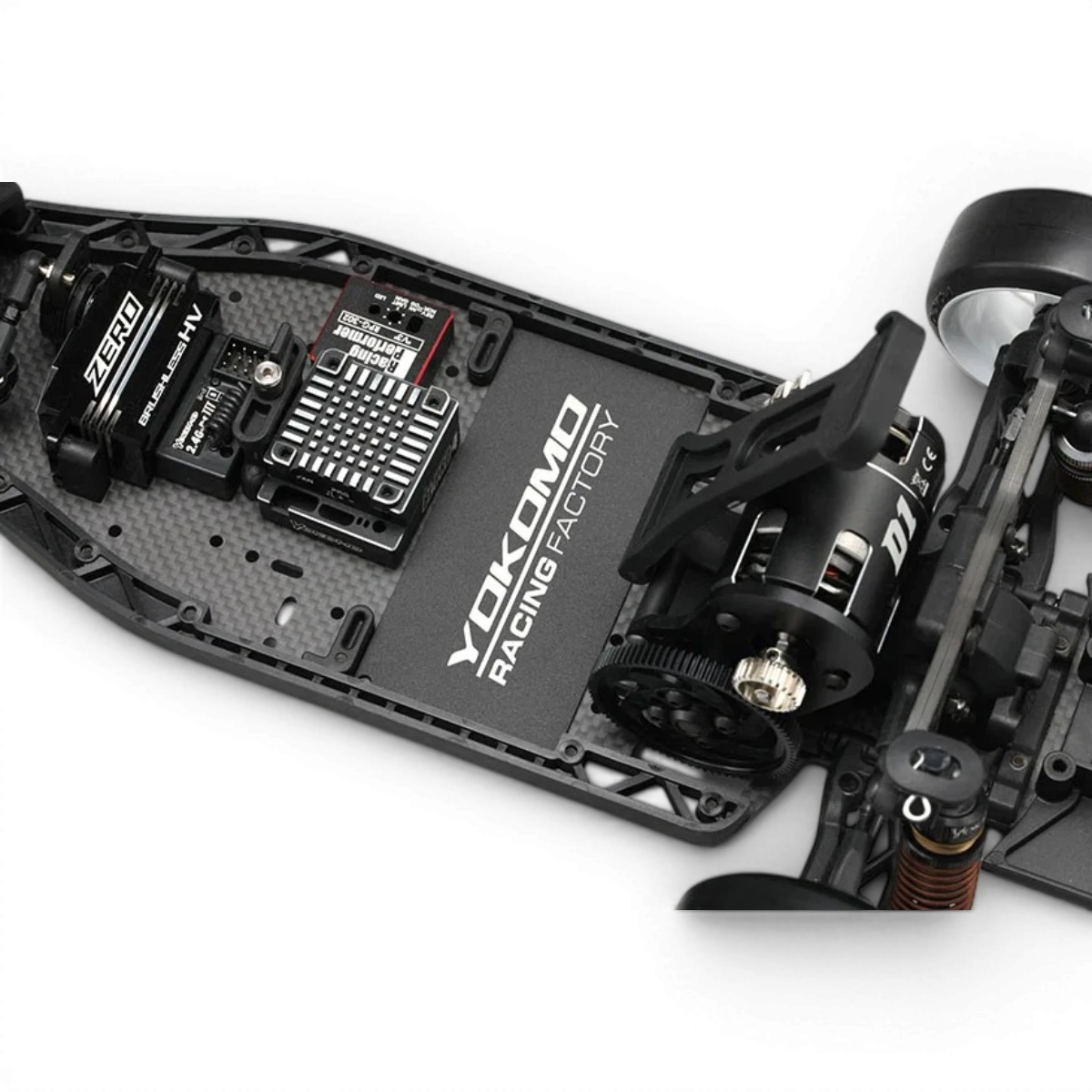 Poids de 34g, 1mm pour batterie YD2, pièce détachée pour voitures RC, marque Team Yokomo, image montrant la pièce en détail