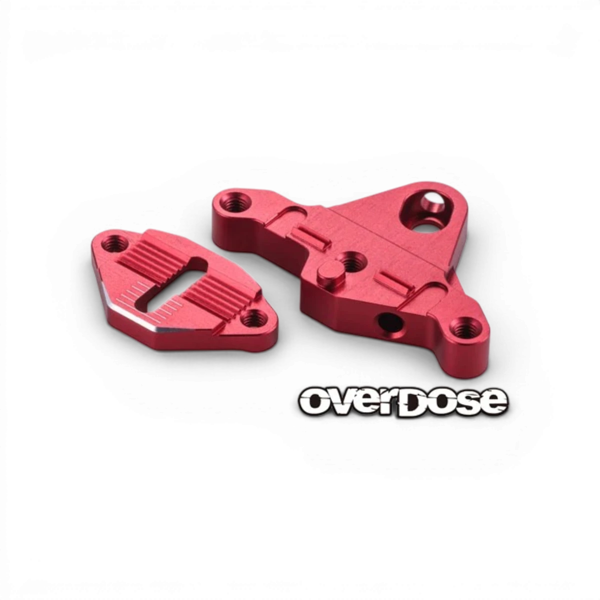 Raccord de direction en aluminium Type-3 pour pièces détachées de vélo, de la marque Overdose, montrant la glissière en détail.