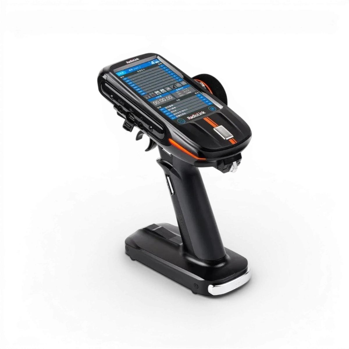 Radio RC8X de RadioLink avec récepteur R8FG, gyro intégré et sac de transport, appareil électronique pour radiocommande.
