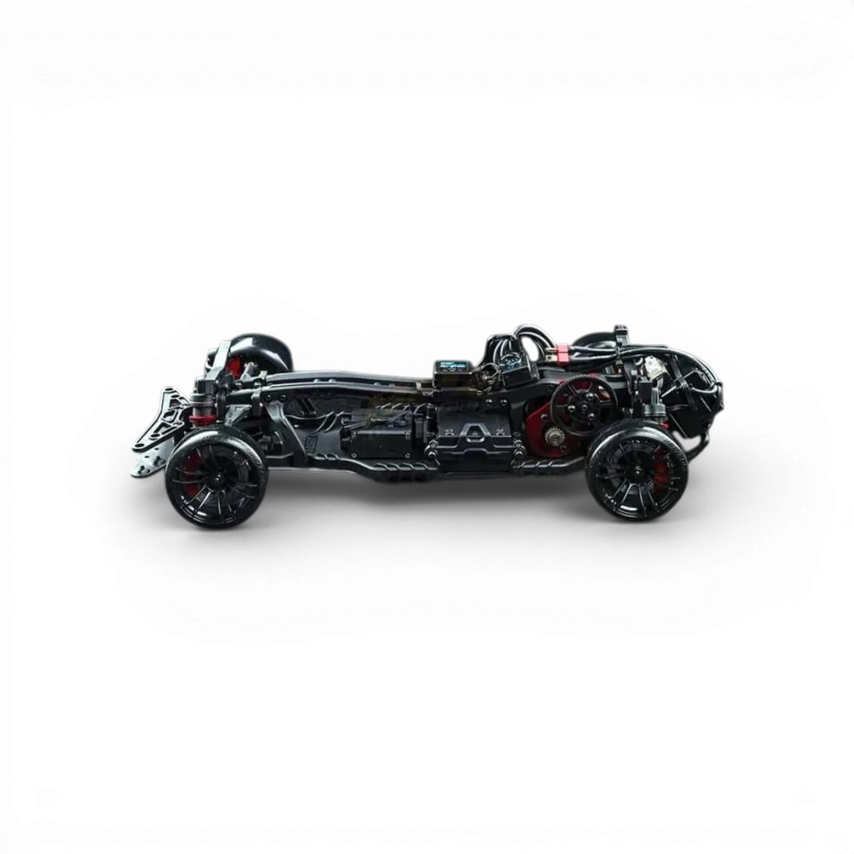 Voiture RC drift Max Speed Technology RMX 2.5 RTR LBMT Ford Mustang violette iridescente, carrossérie brillante et pneus de drift