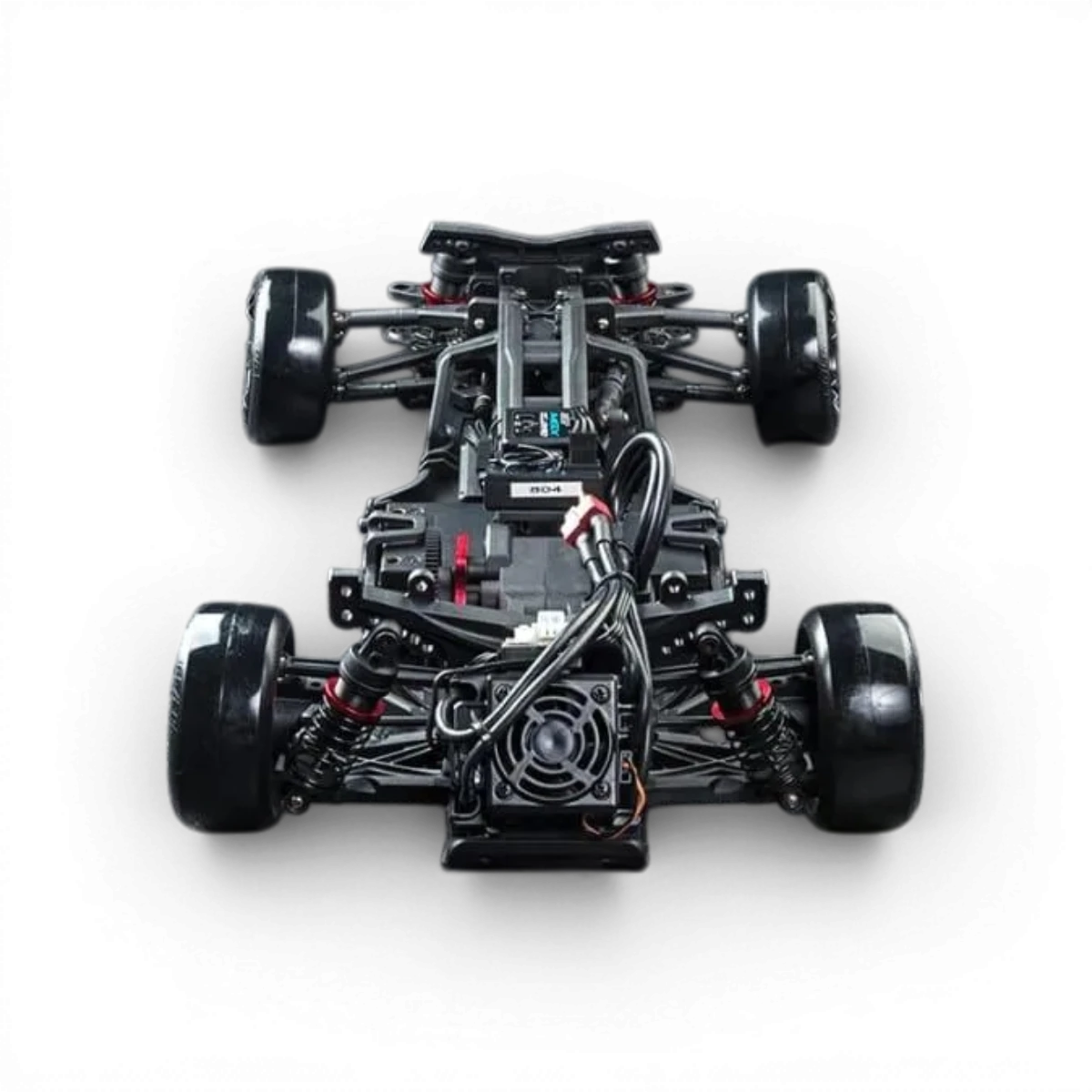Voiture RC drift brushless Toyota JZ3 rouge de Max Speed Technology, modèle RTR pour drift avec design élégant.