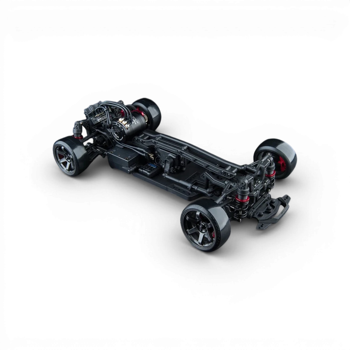 Voiture RC Drift Max Speed Technology RMX 4 RTR LP56, brushless sensored, prête à rouler, vue de côté sur fond blanc.