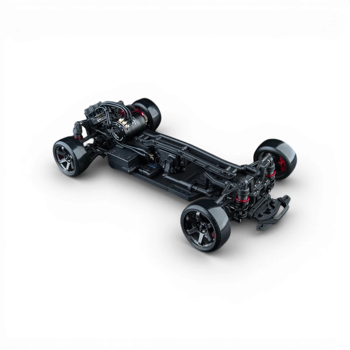 Voiture RC Drift Max Speed Technology RMX 4 RTR, moteur brushless sensored, prête à rouler, vue de l'avant sur fond neutre.