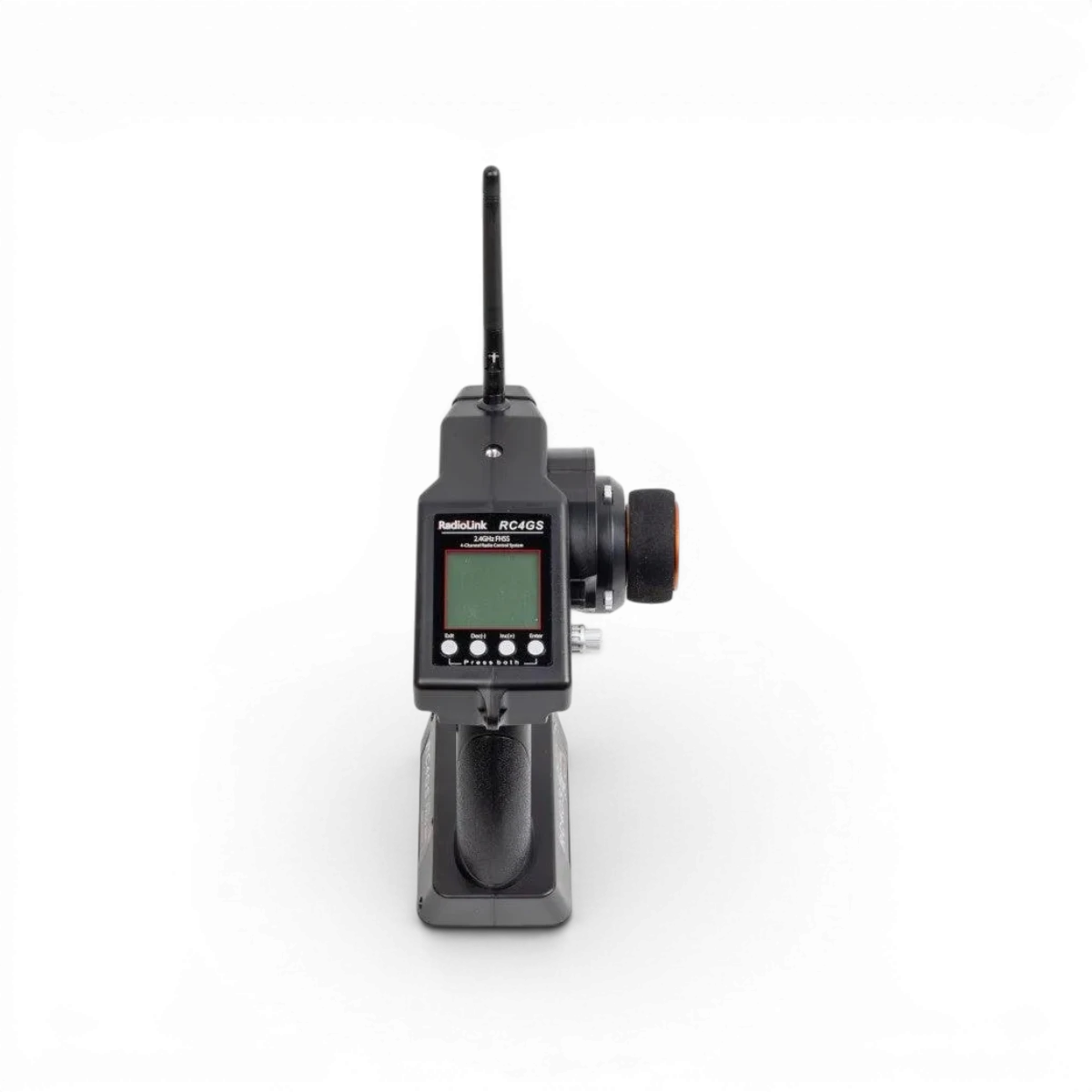 Manette RadioLink RC4GS V3 4 canaux avec récepteur R6FG et gyroscope intégré, électronique de contrôle radio.