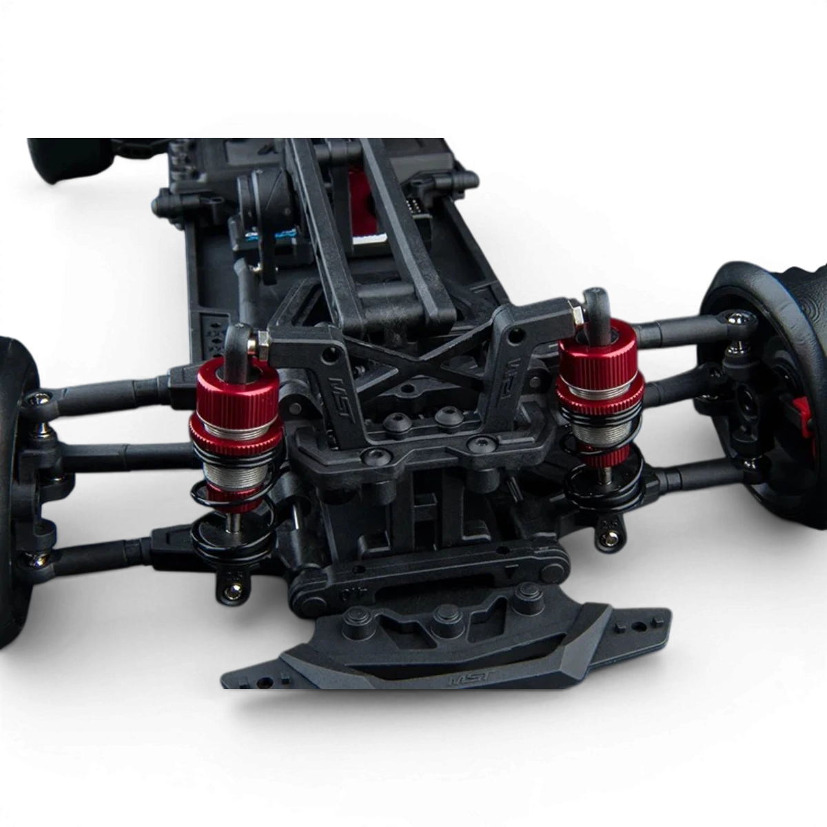 Voiture RC drift Max Speed Technology RMX 4 S PRO, véhicule radiocommandé noir avec pneus larges pour drift.