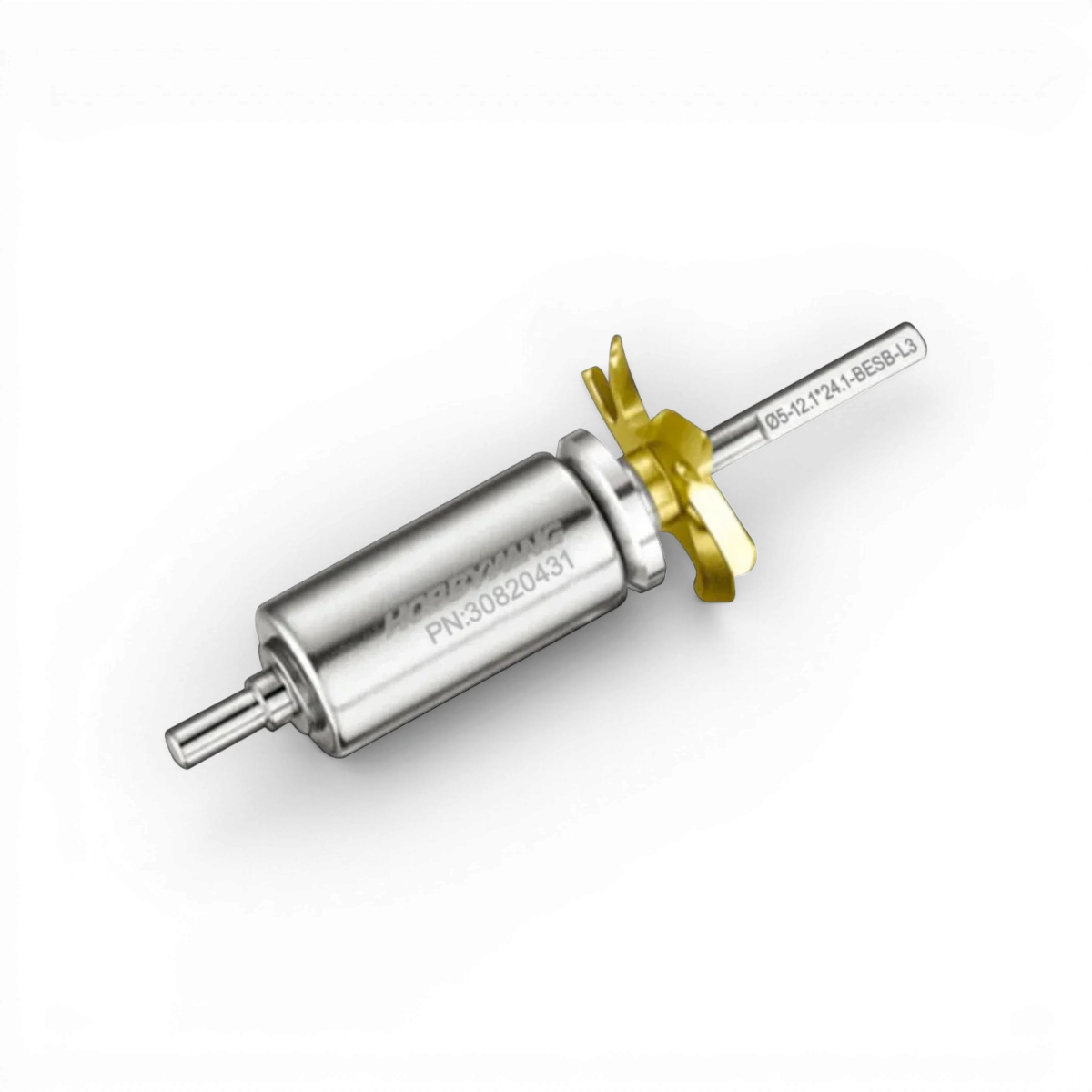 Rotor moteur électronique D10 L3-5.0-12.1*24.1 de Hobbywing, composant pour modèle RC, visible en image.