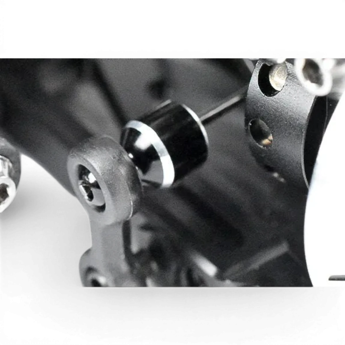 Rotule de barre stabilisatrice en aluminium pour RC Drift, marque Team Reve D, image montrant la pièce technique.