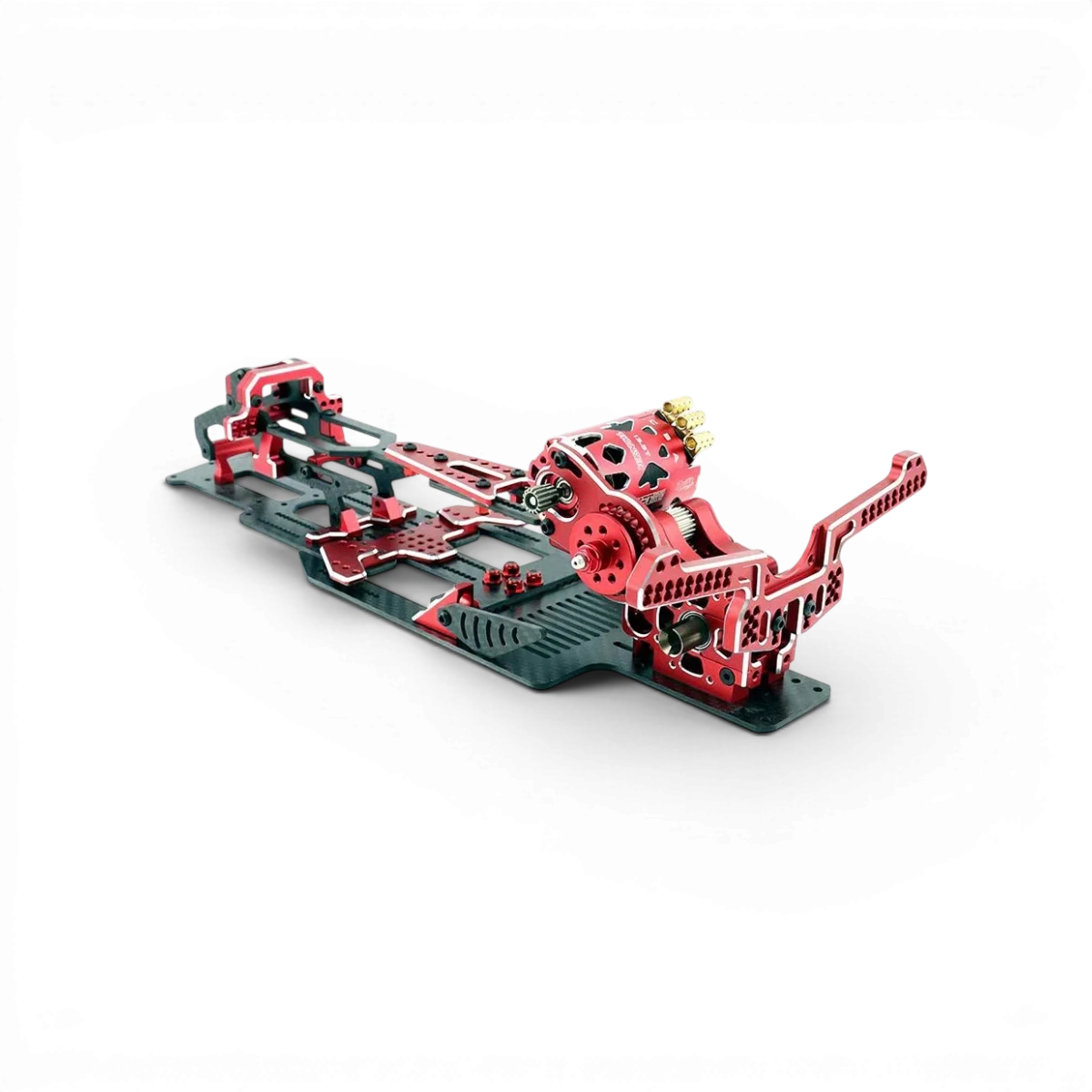 Conversion Shark complète en rouge pour YD2/MC-1, pièce de rechange pour moto RhinoRacing, avec détails visibles en image