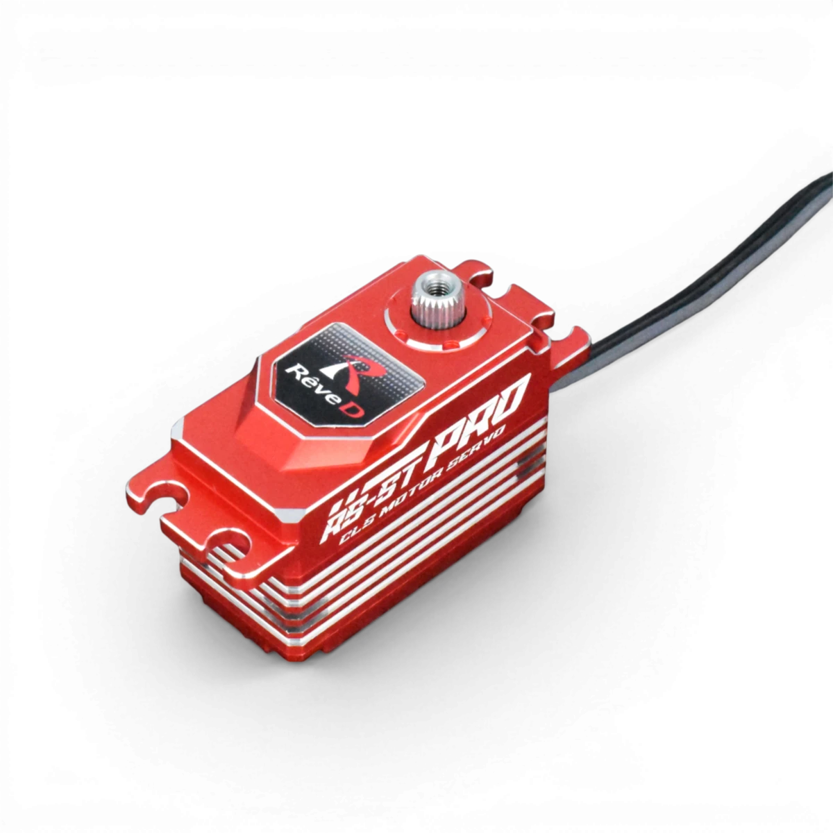 Module électronique RS-ST PRO de Team Reve D, vue en gros plan avec composants visibles et connecteurs.