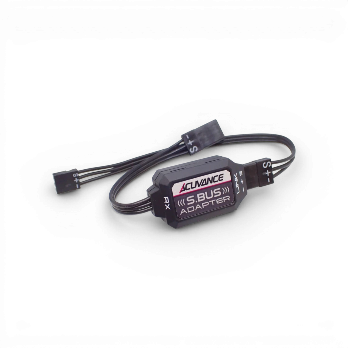 Adaptateur S-Bus V2 Acuvance pour 4PM, 7px, 10px Rad, Xarvis et Xarvis XX, connecteur électronique compatible.