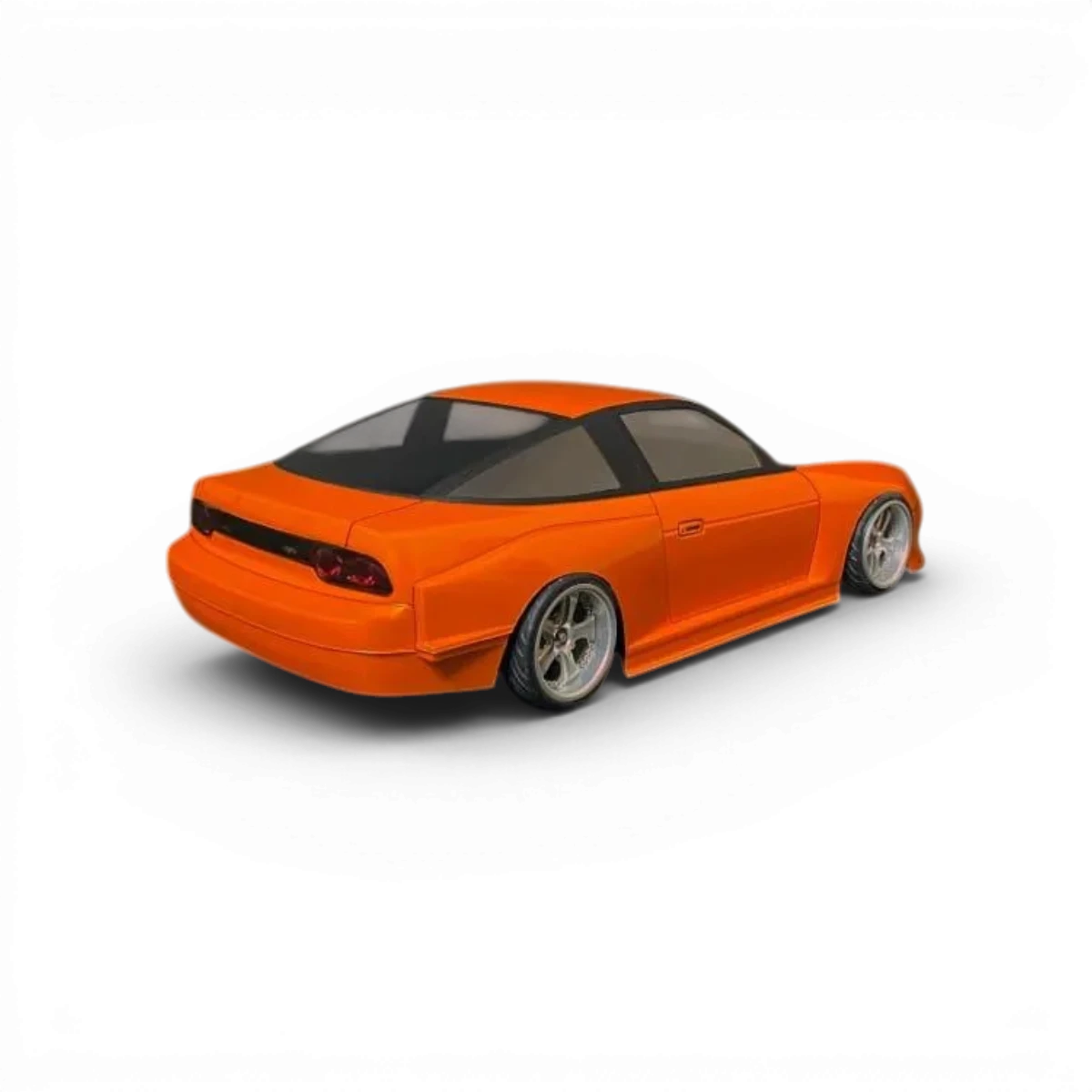 Carrosserie S15 Sileighty pour voiture RC Aplastics RC, modèle détaillé en plastique pour voitures télécommandées.