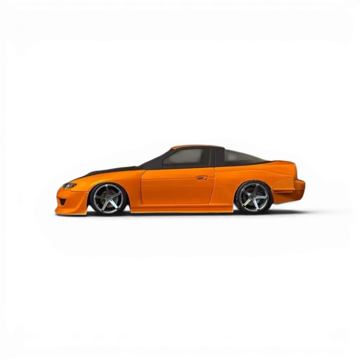 Carrosserie S15 Sileighty pour voiture RC Aplastics RC, finition détaillée en plastique pour modélisme automobile.