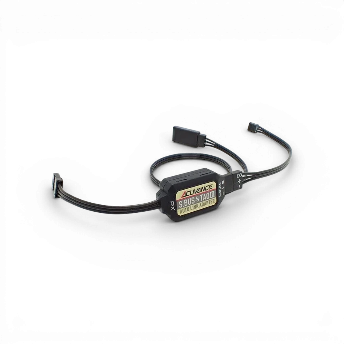 Adaptateur électronique SBus V3 Acuvance pour Xarvis, avec connecteurs 4PM, 7px, 10px et 6PV, pour installations électroniques.