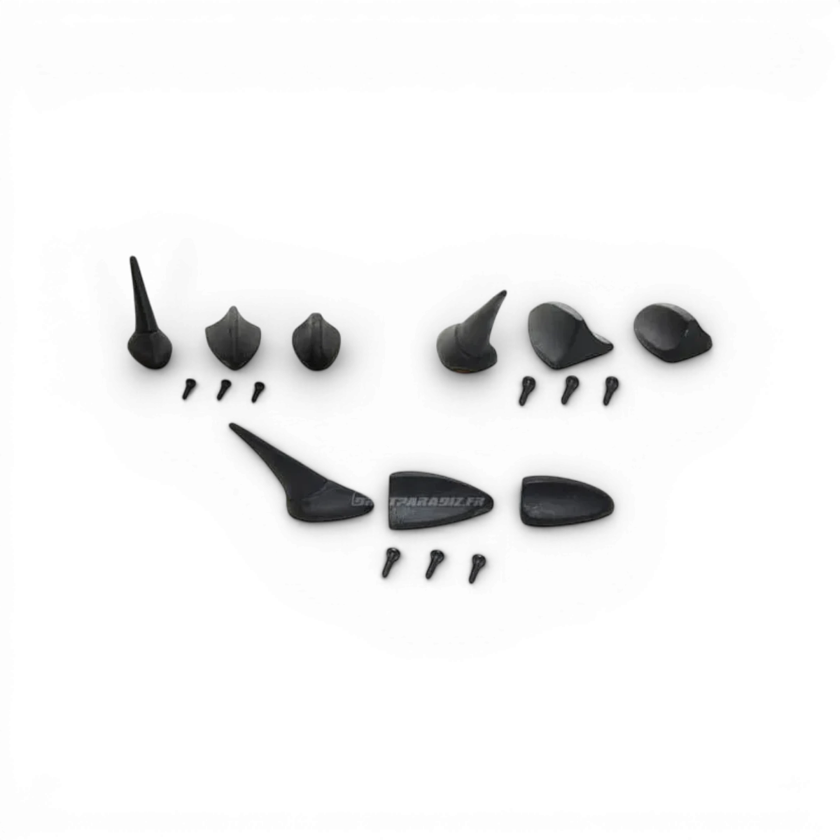 Ensemble d'antennes de personnalisation Src Sideways RC, avec plusieurs antennes pour drones ou modèles RC.