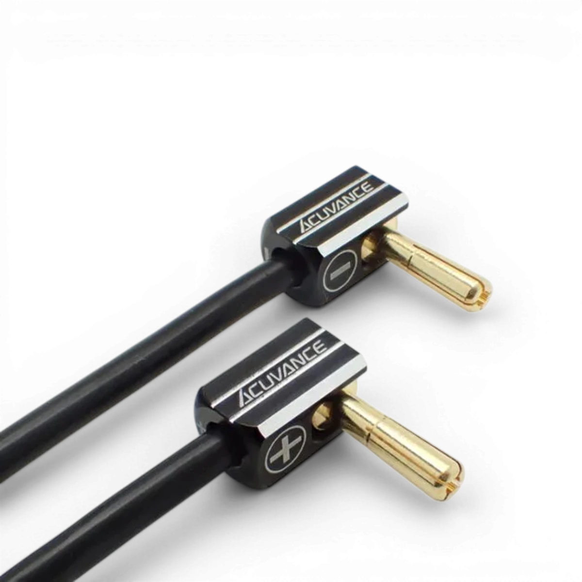 Ensemble de prises de batterie PK 4mm avec dissipateurs en aluminium noir, pour applications électroniques, de la marque Acuvance.