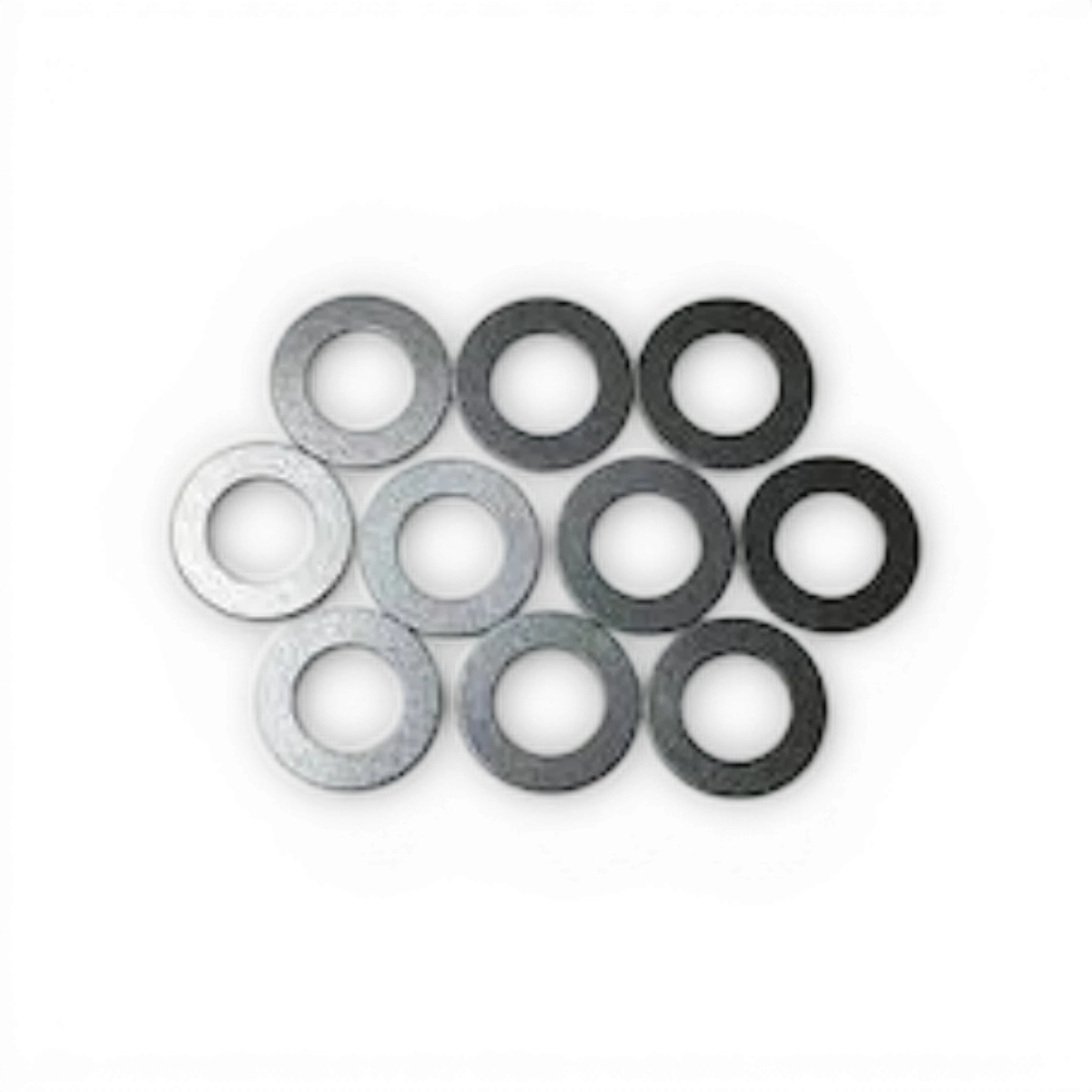 Rondelles de calage Topline de 0,13 mm pour vis M3, pièces détachées pour ajustement précis et fixation.