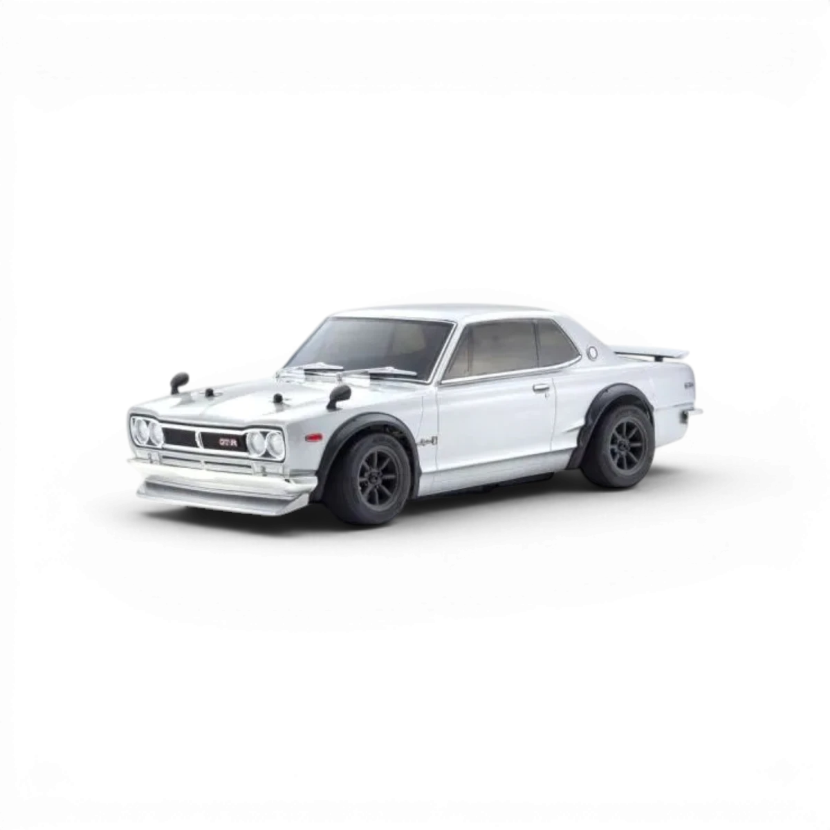 Modèle de voiture Skyline 2000 GT-R KPGC10 Kyosho, carrosserie détaillée, miniature de voiture japonaise classique.