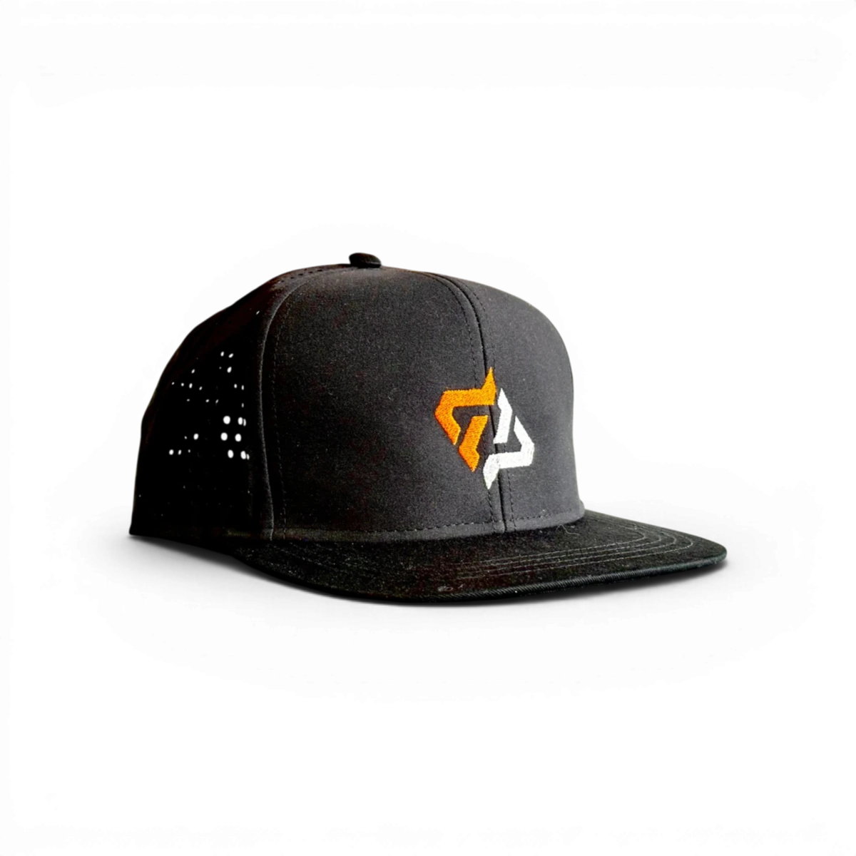 Casquette snapback brodée DriftParadiZ, style décontracté avec logo brodé, vue de face.