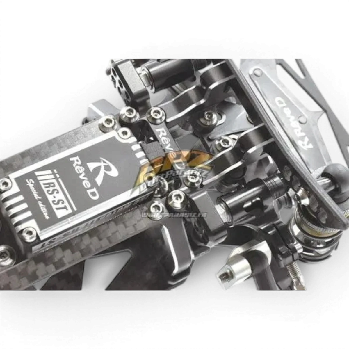 Vis titanes tête fraisée 3x8 Team Reve D, pièce détachée en acier pour fixation solide, lot de 4.