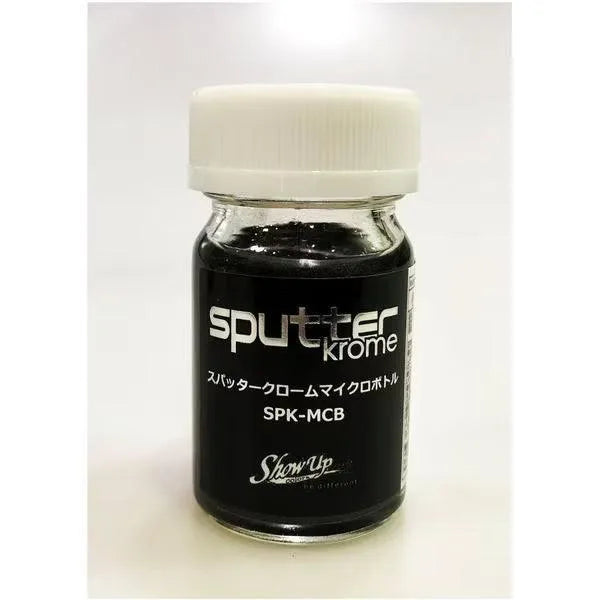 Filtre à cigarette Sputter Krome Show UP, finition chromée, en détail sur l'image.