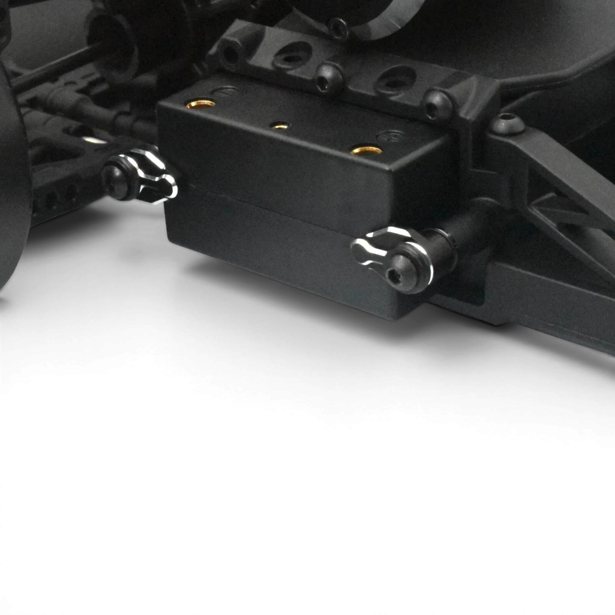 Stoppeurs de batterie en aluminium RDX de Team Reve D, résistants et légers pour protection de batterie.