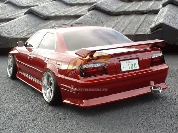 Aileron de rue type 2 de la marque D-magic JP, customization pour voiture, en matériau noir avec détails en détails visibles.