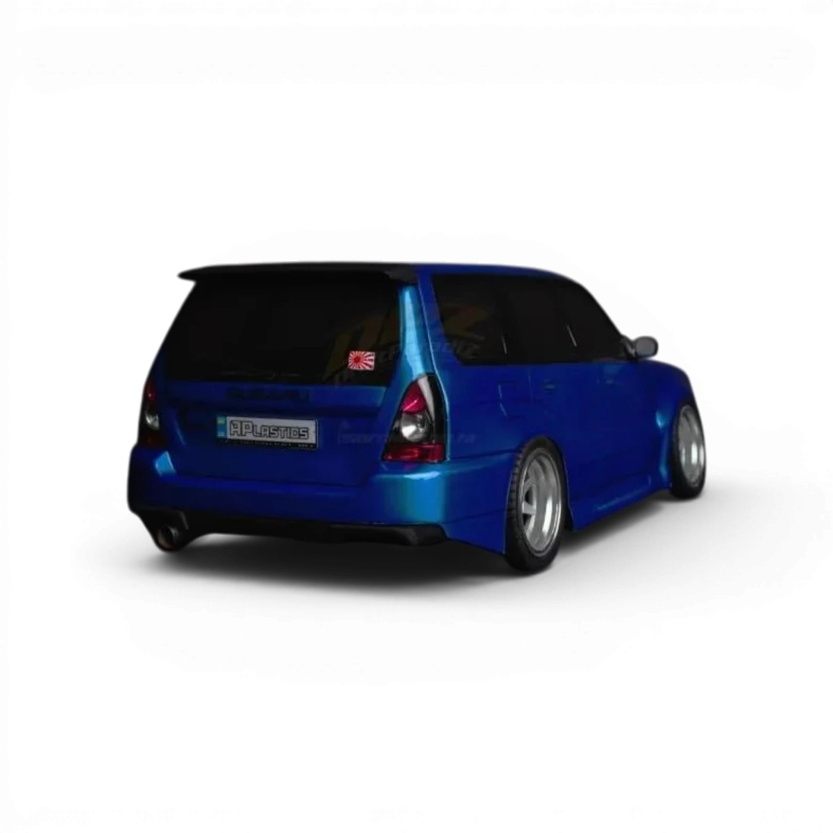 Carrosserie Subaru Forester SG5 Cross Sport Aplastics RC, modèle détaillé et réaliste pour voiture télécommandée.