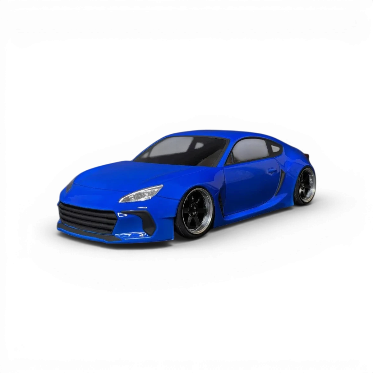 Carrosserie Subaru GRZ pour voiture RC Aplastics RC, design détaillé et finition précise, modèle de carrosserie pour voiture miniature.