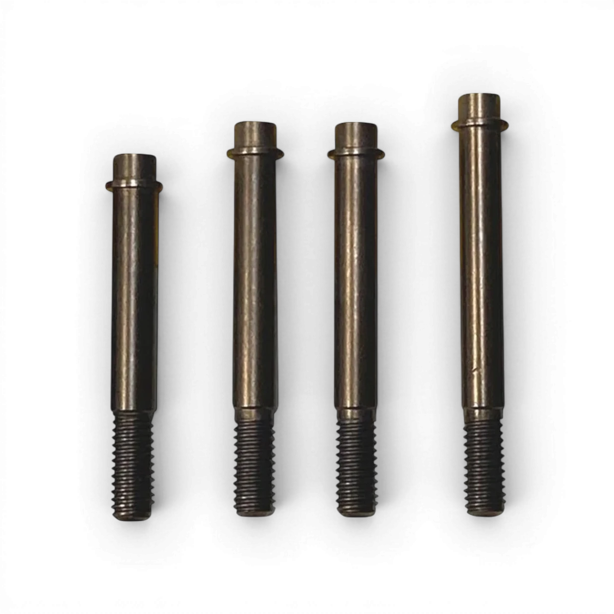 Axe d’amortisseur Super Low Friction de 24 mm de la marque Topline, visible avec finition en métal robuste et précision.