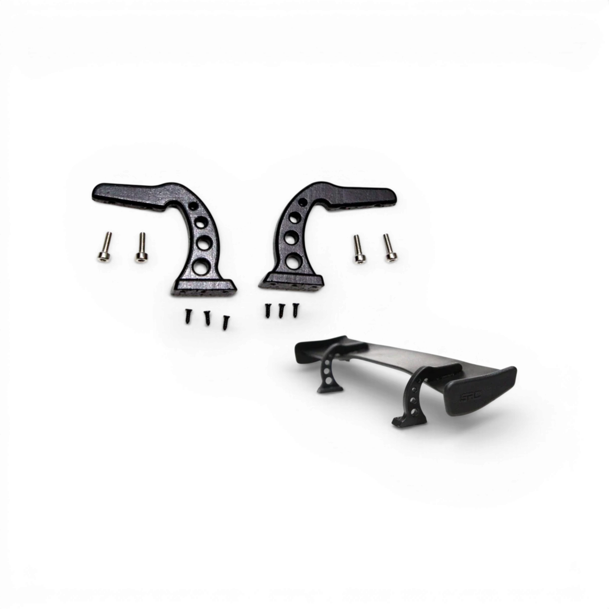 Support d'ailerons léger Neck V3 de Src Sideways RC, pièce de customisation pour modèle RC, visible en image.