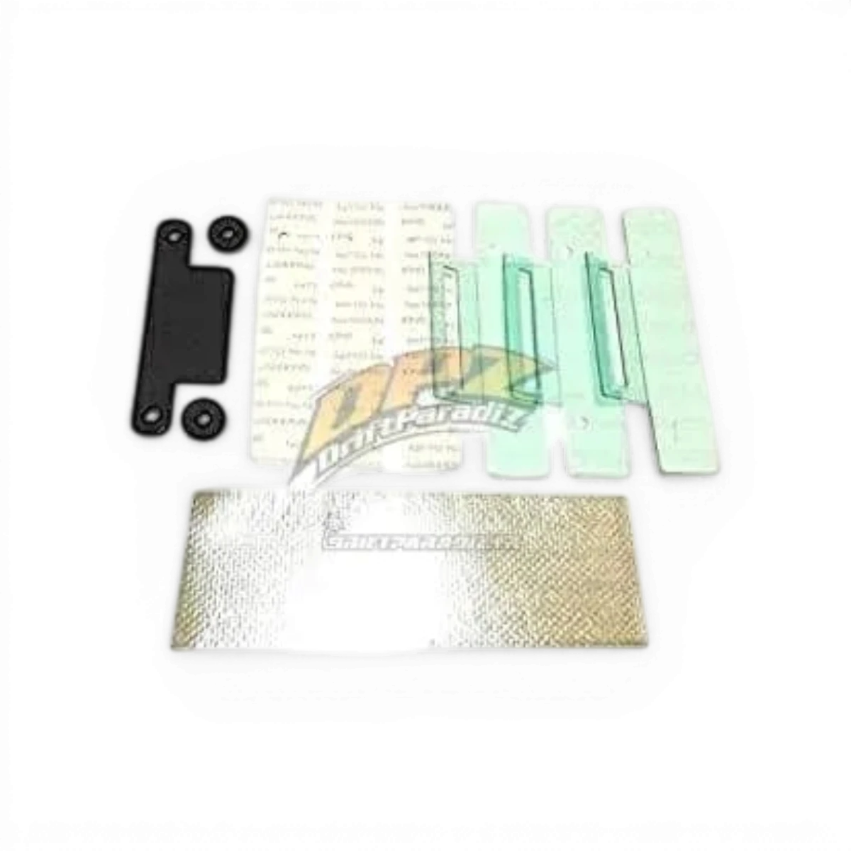 Support avant invisible pour voitures RDX, MST et Tamiya, conçu par Topline, pour une personnalisation discrète et efficace.