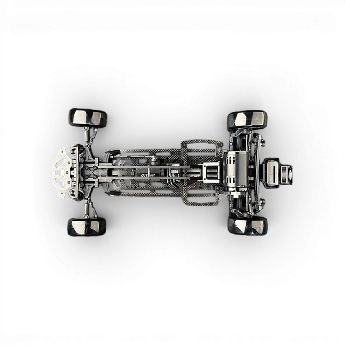 Support de batterie en carbone court pour RMX/RRX, pièce détachée de Max Speed Technology, solide et léger.
