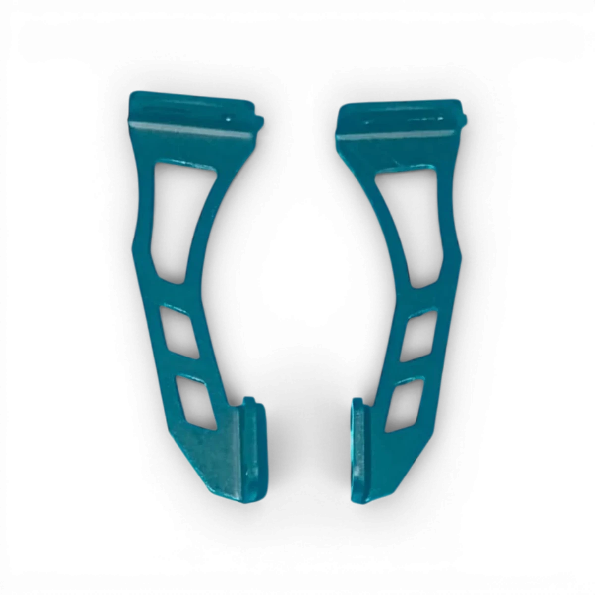 Support d’aileron en aluminium Metal Garage pour voiture de course, fixation solide et légère pour personnalisation.