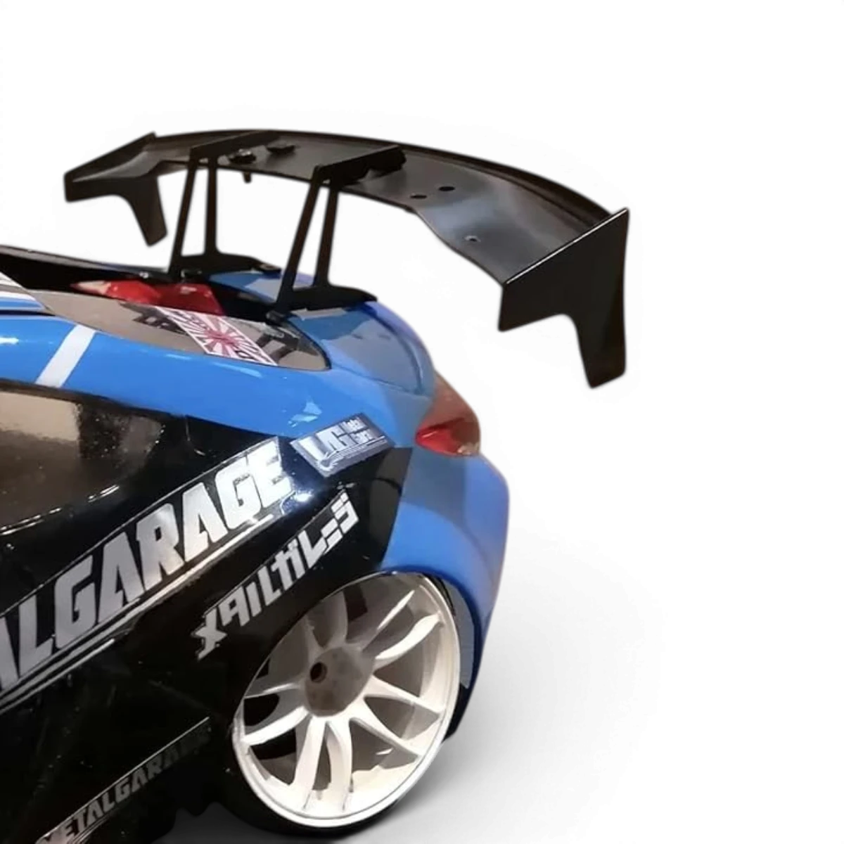 Support d’aileron en aluminium Metal Garage, Wing Stay High NZ, fixation solide pour ailerons de véhicules.