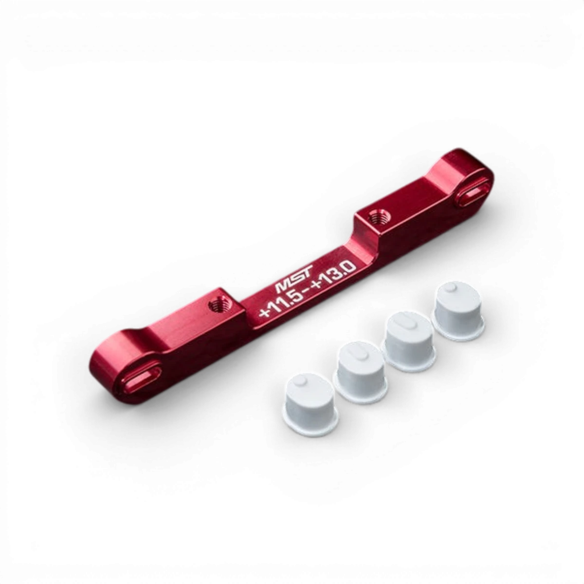 Support de suspension ajustable en aluminium de Max Speed Technology, de +11,5 à +13, pour pièces détachées.