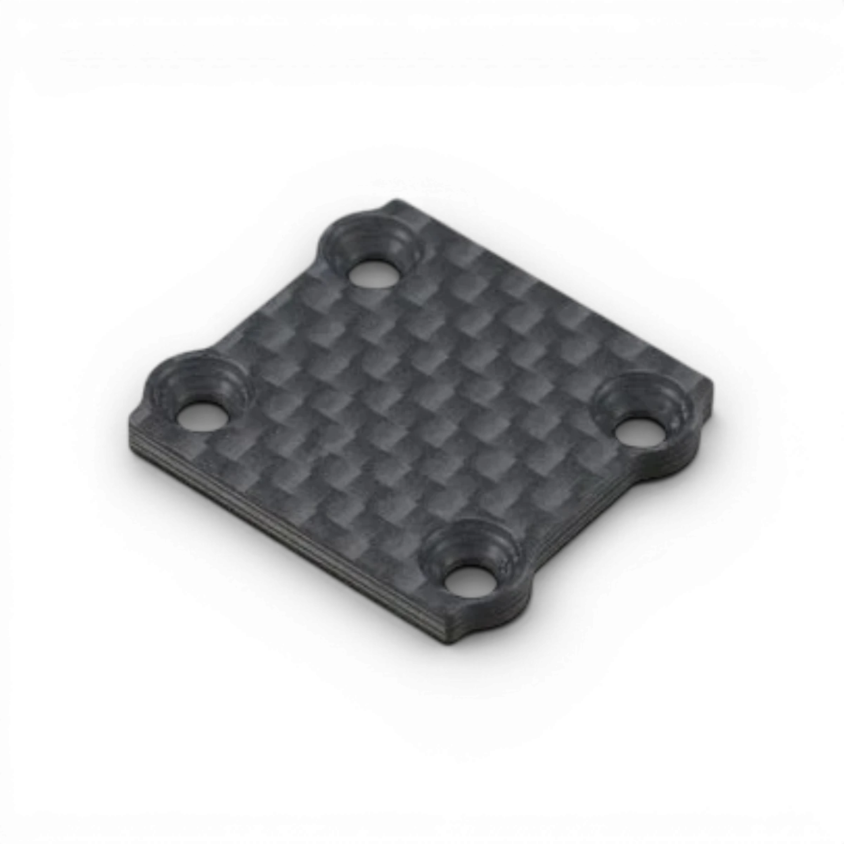 Support ESC en carbone pour MD1.0, pièce détachée de Team Yokomo, avec fixation solide et design léger pour modèle RC.