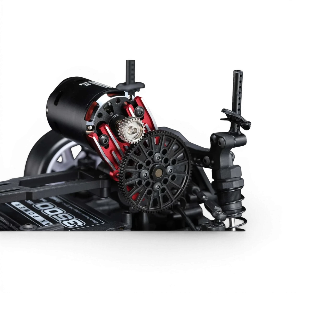 Support moteur en aluminium avec dissipateur thermique pour RD / SD, pièce détachée de la marque Team Yokomo.