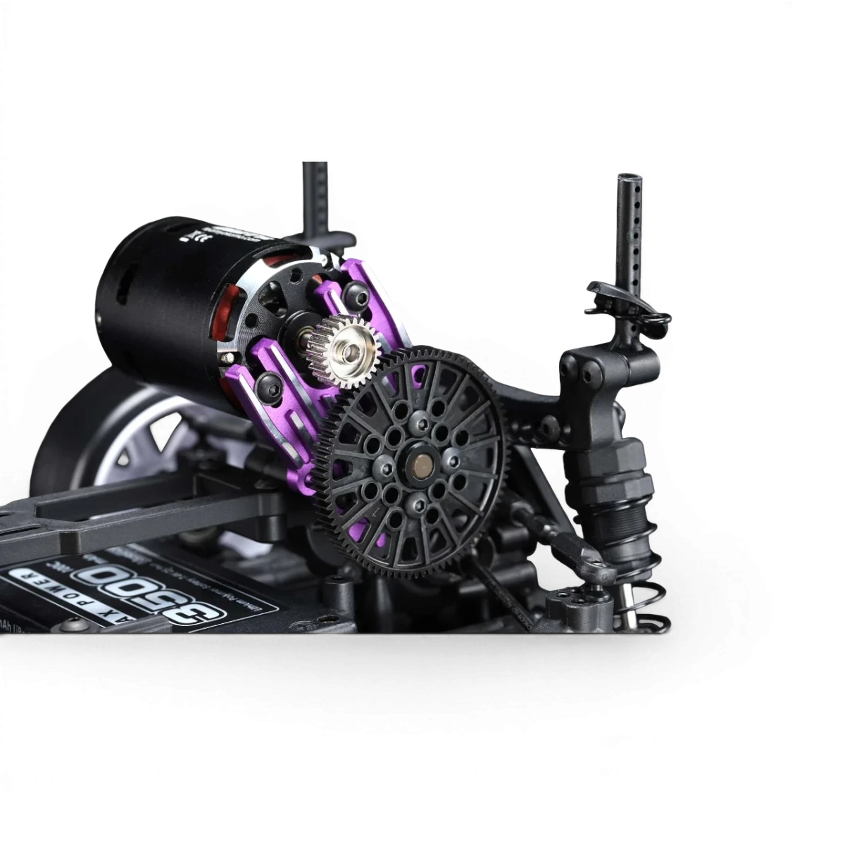 Support moteur en aluminium avec dissipateur thermique pour RD/SD, pièce détachée de la marque Team Yokomo.