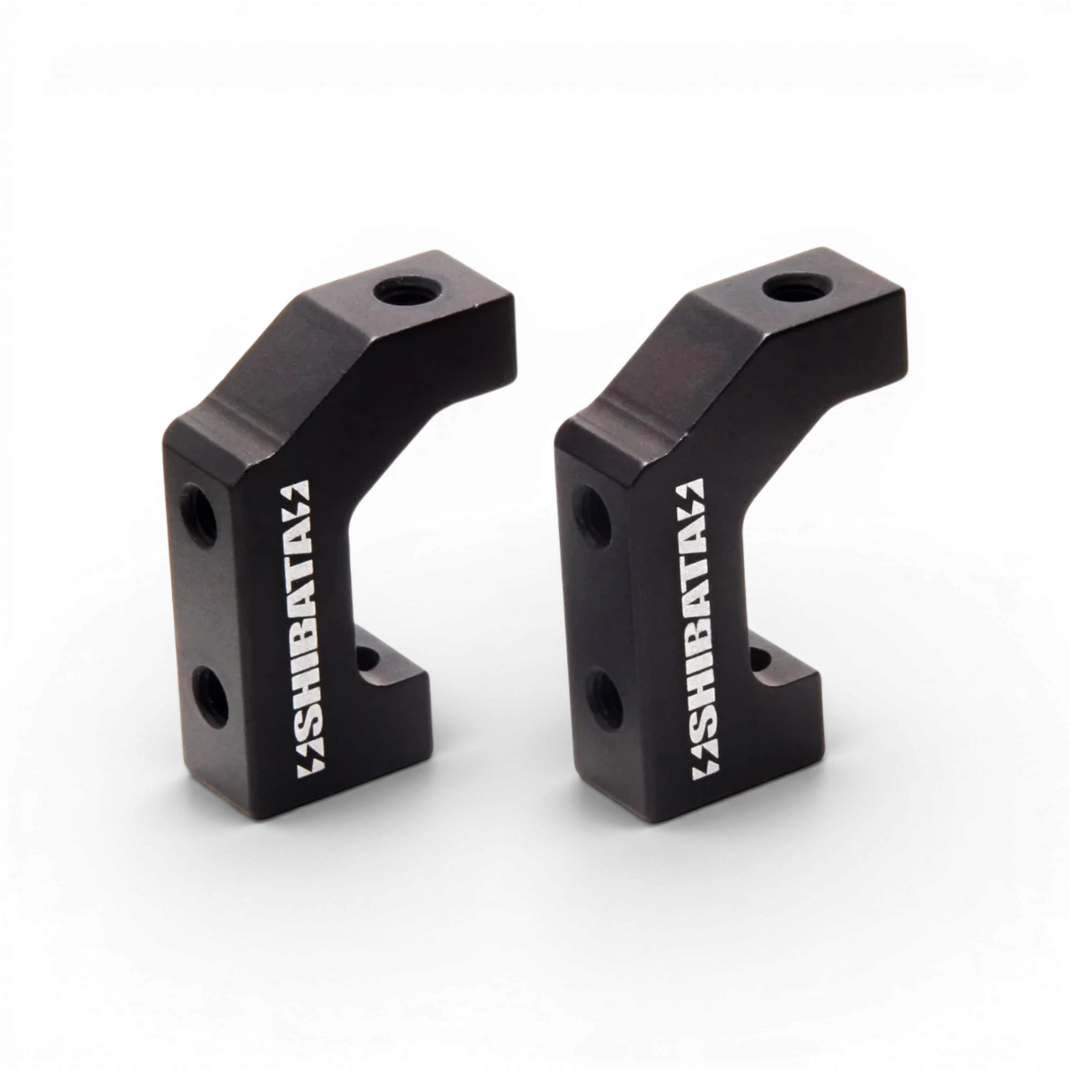 Support servo en aluminium à 2 positions de la marque SHIBATA, pièce détachée pour robot ou machine.