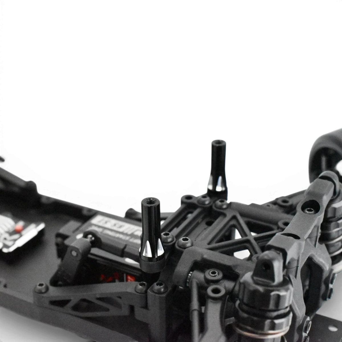Support de carrosserie avant pour aimants RDX, robuste et durable, fixé sur le véhicule pour une stabilité optimale.