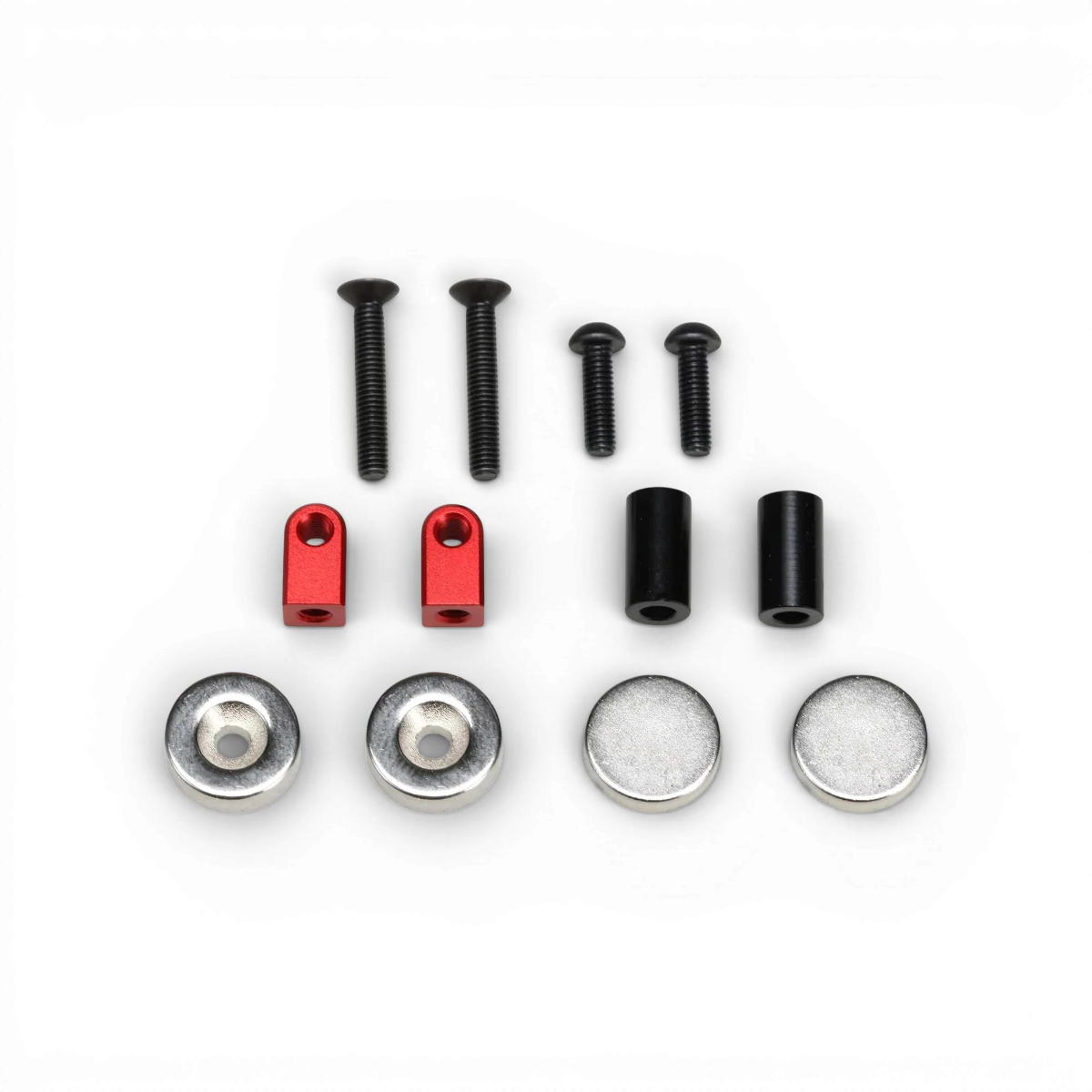 Support de carrosserie avant aimanté pour voiture RC Team Yokomo, pièce détachée robuste et facile à fixer.