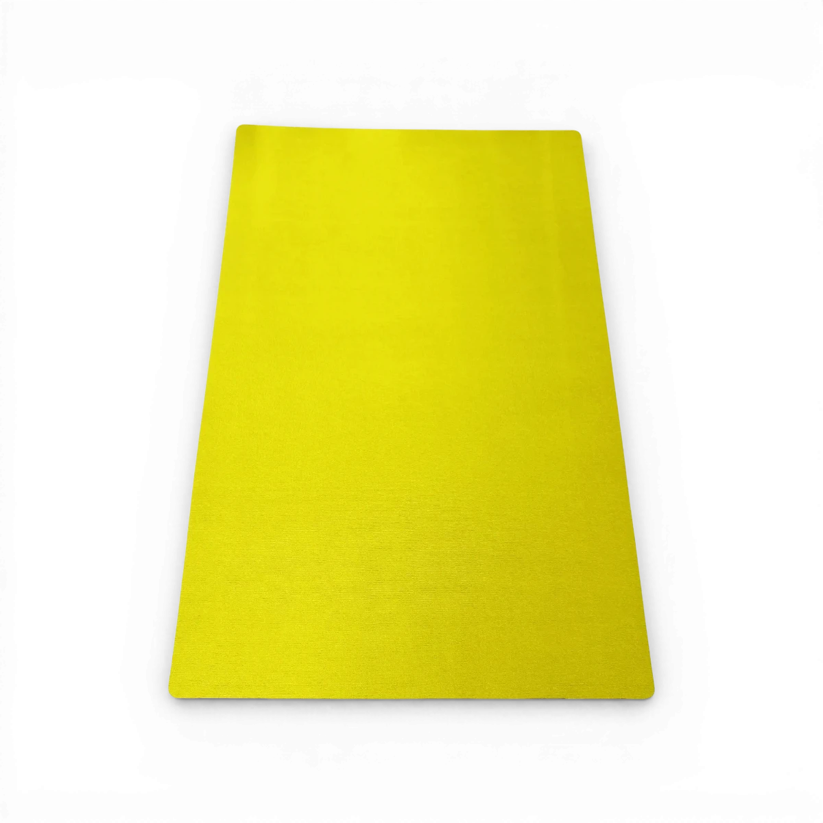 Tapis de stand Topline, accessoire noir, avec surface antidérapante et bord renforcé, conçu pour stabiliser le matériel.