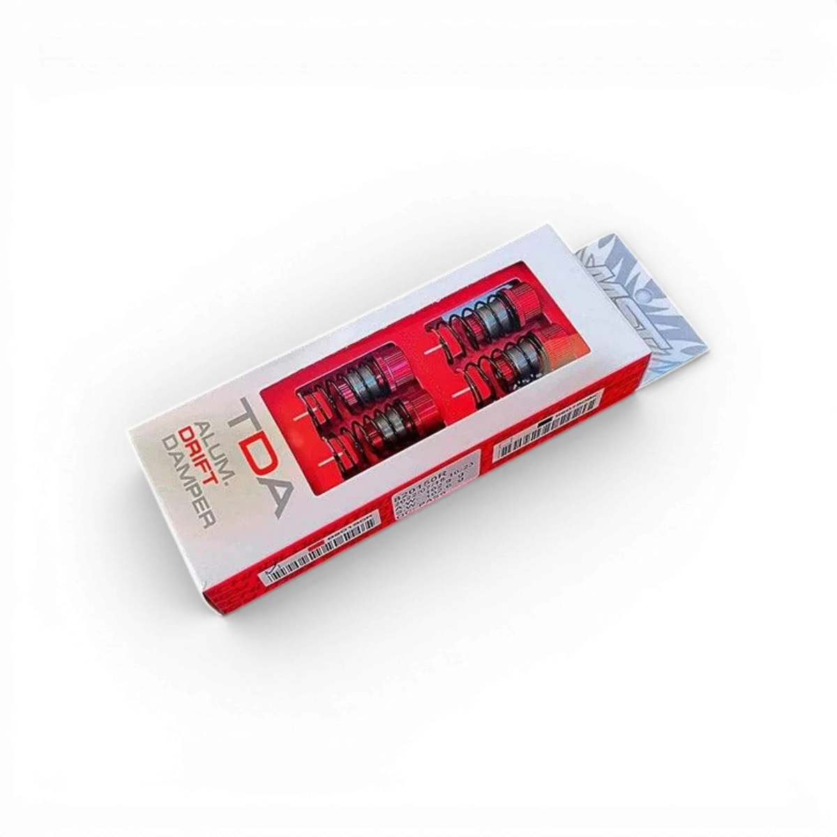 Amortisseurs en aluminium réglables noirs de la marque Max Speed Technology, pièce détachée pour véhicule.