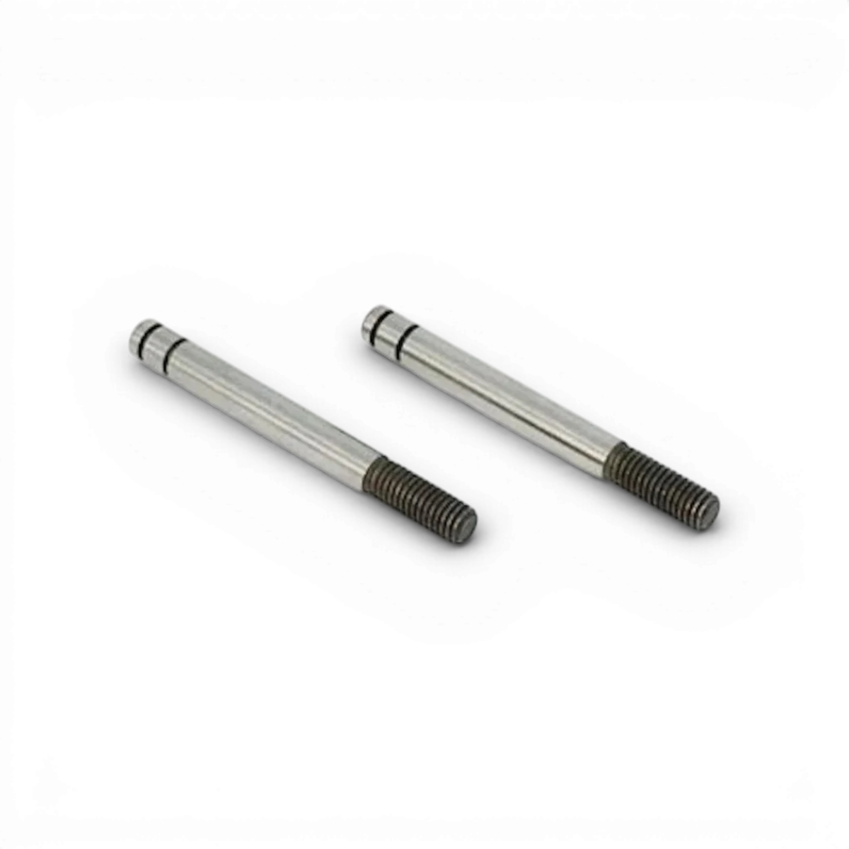 Tiges de suspension HDFC 30mm SHIBATA, pièce détachée, deux pièces visibles, pour réparation ou montage de suspension.