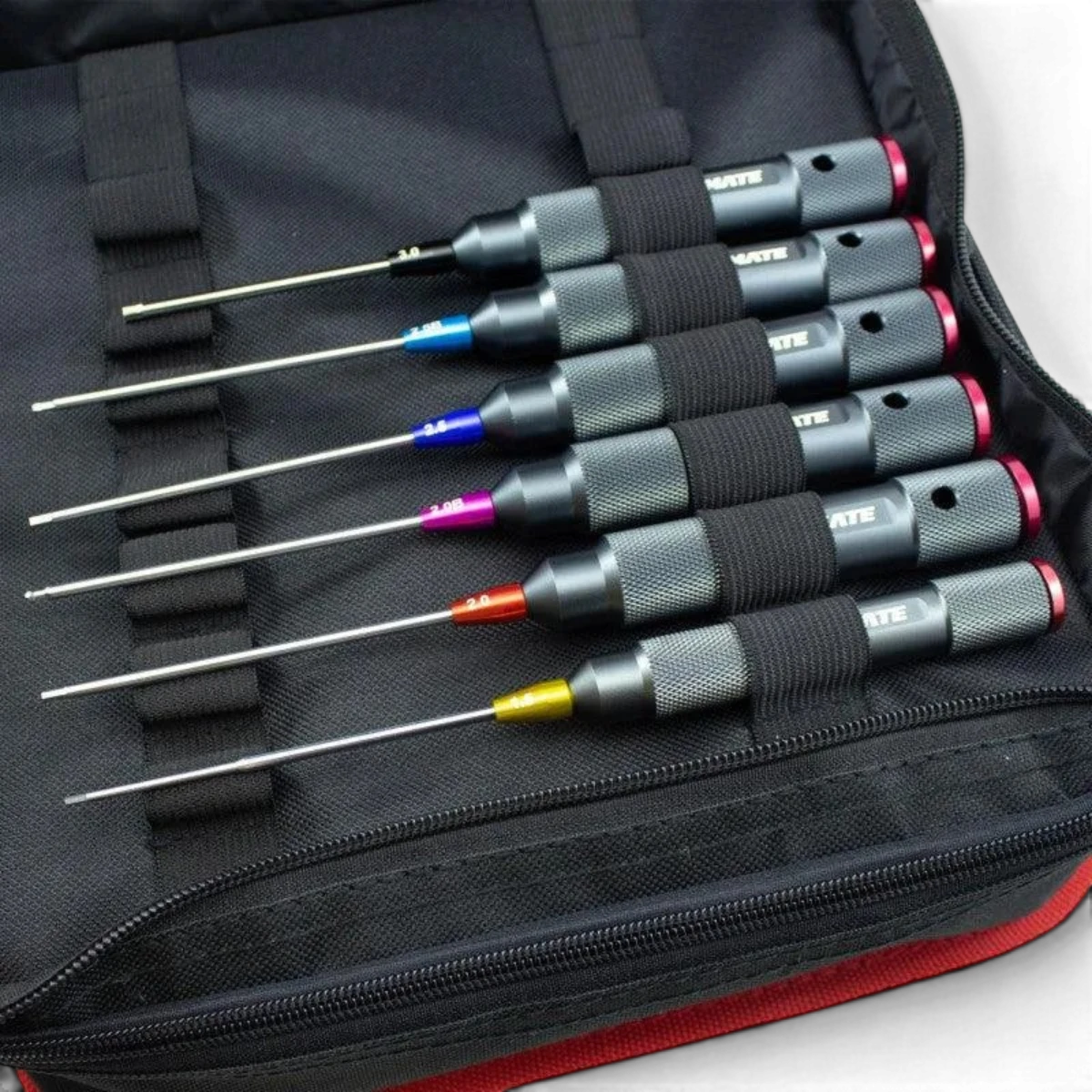 Sac à outils Ultimate complet avec 6 outils, accessoire robuste en tissu avec outils intégrés pour bricolage.